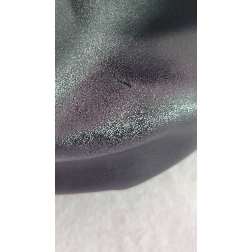 Victoria's Secret Gym Pink Drawstring Backpack Bag Black Missing Logo No Straps - Picture 8 of 12